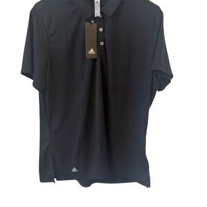 Adidas womens Black Performance Polo NWT size XL